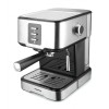 Espressor Brassilo Heinner, 850 W, 1.5 l, 15 bar, carcasa plastic/inox, Argintiu