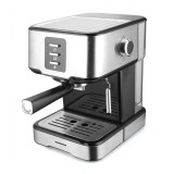 Cumpara ieftin Espressor Brassilo Heinner, 850 W, 1.5 l, 15 bar, carcasa plastic/inox, Argintiu