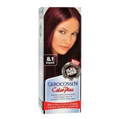 Vopsea de par Silk&amp;Shine, 8.1 Burgundi, 50ml, Gerocossen