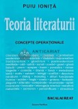 Cumpara ieftin Teoria literaturii. Concepte operationale - Puiu Ionita, Editura Panfilius, Brosata, 211pg, Stare Foarte Buna