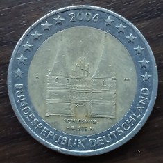 Moneda Germania - 2 Euro 2006 - Schleswig-Holstein - A