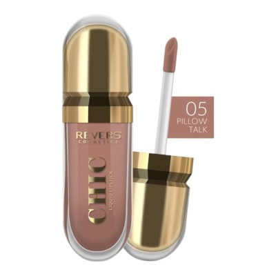 Ruj lichid Chic nr 5 Pillow Talk, Revers, 7,5 ml foto