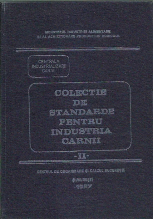 AS - CENTRALA INDUSTRIALIZARII CARNII, VOL. II