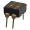 Comutator DIP 2 secțiuni ON-OFF 24VDC