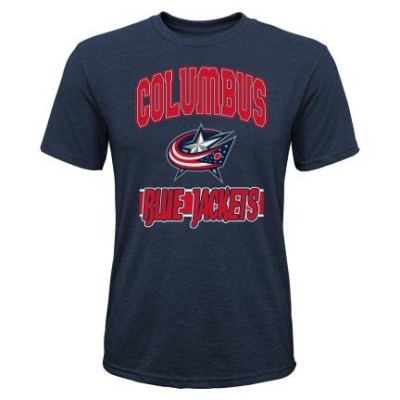 Columbus Blue Jackets tricou de copii All Time Great Triblend - Dětsk&amp;eacute; XL (14 - 16 let) foto