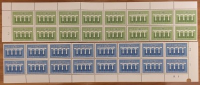Netherlands 1984 16 x Europa CEPT in fold block Mi.1251-1252 MNH CC.010 foto
