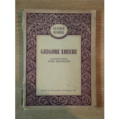 LETOPISETUL TARII MOLDOVEI de GRIGORE URECHE , 1955