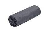 Cearsaf Cu Elastic Eden 180x200cm, Culoare Gri Inchis, 100% Bumbac Oeko Tex