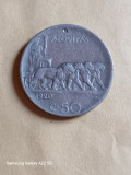 50 centisimi 1920 argint, Europa