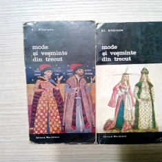 MODE SI VESMINTE DIN TRECUT -2 Vol. - Al. Alexianu (autograf) -1987, 453+399 p.