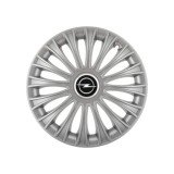 Cumpara ieftin Set 4 capace roti 16 inchi (R16) Dino Gri, Compatibile cu Opel