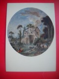 HOPCT 23691 PEISAJ - FRANCOIS BOUCHE - RUSIA --MUZEE - CP PICTURA --NECIRCULATAMUNTII