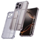 Husa iPhone 16 Pro Asteroid GSM Shockproof Clear Silicone, fumuriu
