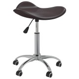 Cumpara ieftin Scaun pentru salon spa, maro, piele ecologica