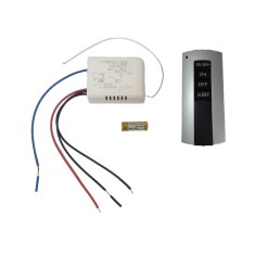 Kit lustra cu telecomanda RF si modul cu un canal pentru iluminat (ON-OFF) YB-0801