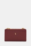 Trussardi portofel de piele culoarea bordo, I040E000071N