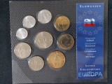 Seria completata monede - Slovenia 9 monede 1993-2006