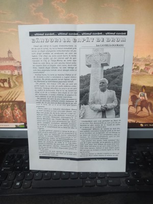 G&amp;acirc;nduri la Capăt de drum, Ion Gavrilă-Ogoreanu, Mișcarea legionară, 2006, 058 foto