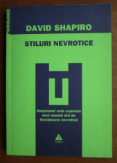 David Shapiro - Stiluri nevrotice foto