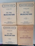 Cei trei muschetari - Alexandru Dumas - 4 Volume - colectiunea Alcalay