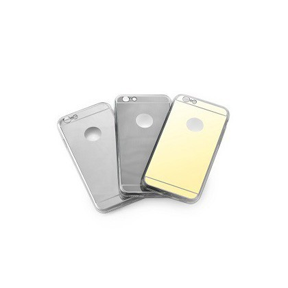 Husa Silicon Ultra Slim Mirro Sam Galaxy A8 A800 Gold