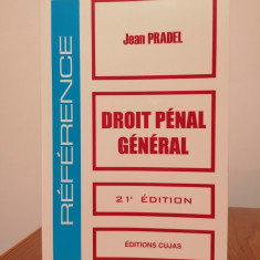 Jean Pradel, Drept penal general (în limba franceză)