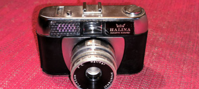 APARAT FOTO VINTAGE HALINA PAULETTE ELECTRIC foto