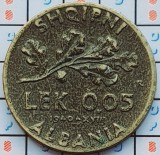 Albania 0.05 Lek - Vittorio Emanuele III 1940 - km 27 - A034, Europa