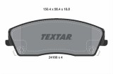 Set placute frana TEXTAR 2416601