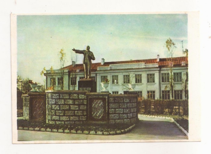 FA74-Carte Postala- UCRAINA - Kanev, V.I. Lenin Monument, necirculata