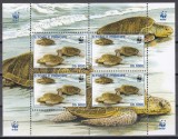 Sao Tome si Principe 2001 - Broasca țestoasă de mare Olive Ridley, Colita, MNH