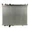 Radiator racire Peugeot 206/206+, 05.2004-, motor 1.6 HDI, 80 kw, diesel, cutie manuala, cu/fara AC, 528x360x16 mm, SRLine, aluminiu brazat/plastic