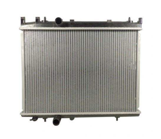 Radiator racire Peugeot 206/206+, 05.2004-, motor 1.6 HDI, 80 kw, diesel, cutie manuala, cu/fara AC, 528x360x16 mm, SRLine, aluminiu brazat/plastic