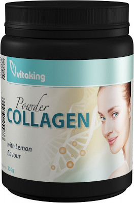 Colagen cu vitamnina c gust de lamaie 330gr foto