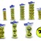 Set 12 globuri 60mm metalizat auriu