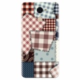 Husa silicon pentru Huawei Enjoy 7 Plus, Patchwork Vector