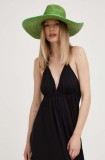 Answear Lab palarie culoarea verde