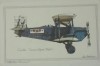 CARTE POSTALA AVION CURTISS CARRIER PIGEON MODEL 1. ROY ANDERSON. SERIA COLECTOR, Necirculata, Printata