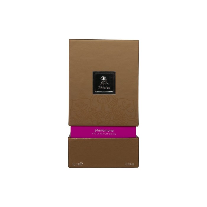 Parfum cu Pheromoni SHIATSU pentru femei roz 15 ml