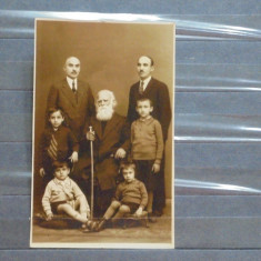 FAMILIA DUMITRESCU , ANII 1920-30 - PE VERSO FOTO ROYAL FOLLENDER&KUTTLER- BUC.