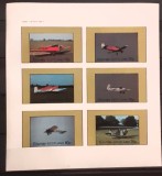 Grunay, aviatie avioane, transpprturi aeriene, serie 6. bloc nedant. Nestampilat