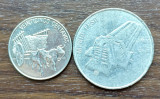 Lot 2 monede Republica Dominicana 25 Centavos si 1/2 Peso, America Centrala si de Sud