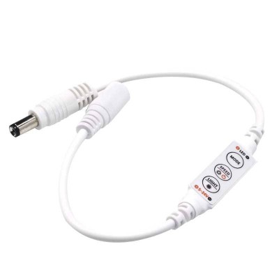 Controller banda LED 5050 3528 12A monocolora, alba, rosie, verde, albastra foto