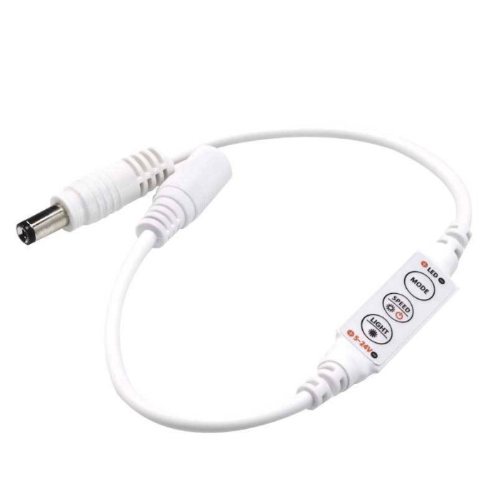 Controller banda LED 5050 3528 12A monocolora, alba, rosie, verde, albastra