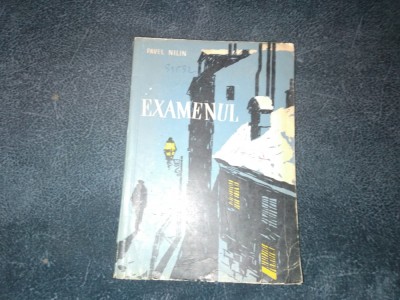 PAVEL NILIN - EXAMENUL foto