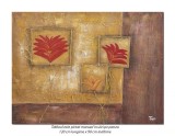 Cumpara ieftin Tablou GIGANT pictat manual - Flori in oglinda, stilizat - 120x90cm ulei pe panza, Spectaculos! (2)