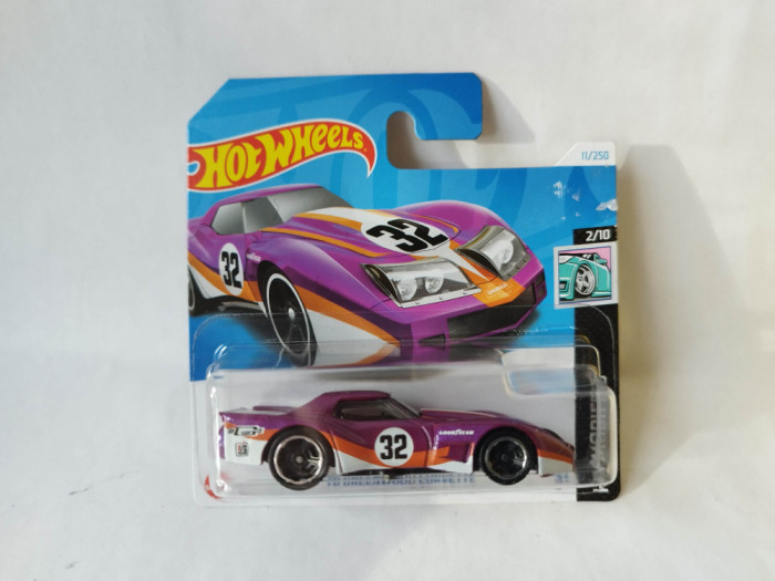 bnk jc Hot Wheels 2024 - `76 Greenwood Corvette - 11/250