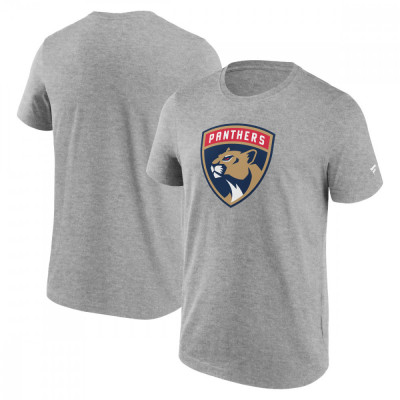 Florida Panthers tricou de bărbați Primary Logo Graphic T-Shirt Sport Gray Heather - L foto