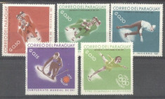 Paraguay 1966 Sport, Olympics, MNH A.138 foto