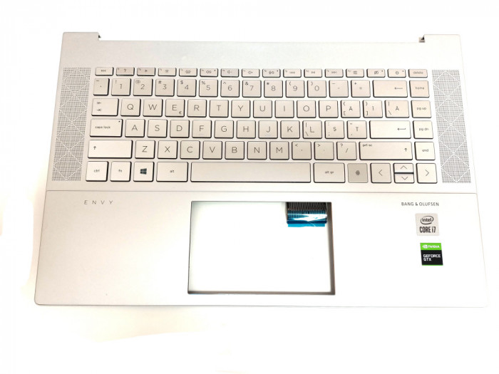 Carcasa superioara cu tastatura palmrest Laptop, HP, Envy 15-EP, 15T-EP, cu iluminare